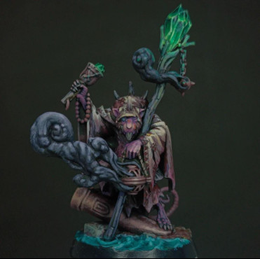 Carlos - Skabbik, "Plagueseeker" - Figura de warhammer undeworlds