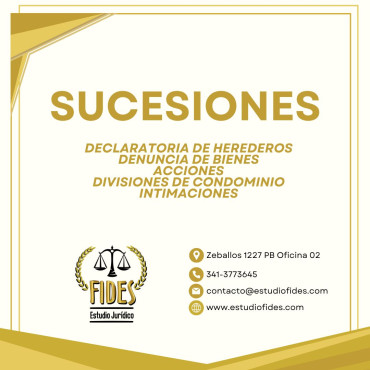 FIDES Estudio Jurídico® - Sucesiones