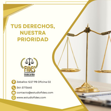FIDES Estudio Jurídico® - Priorizamos tus derechos